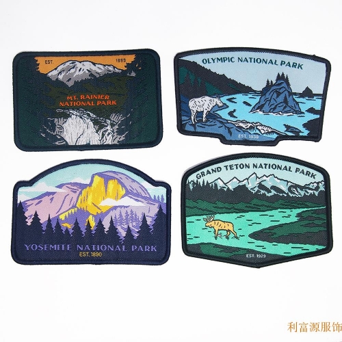 织唛锁边章、肩章、臂章